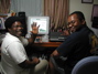 GEORGE A SAMPLE KINGS CLIENT and DOC AT GEORGE'S STUDIO IN TOKYO